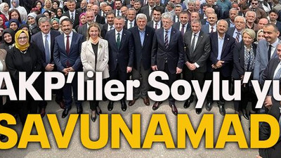 AKP’liler Soylu’yu savunamadı